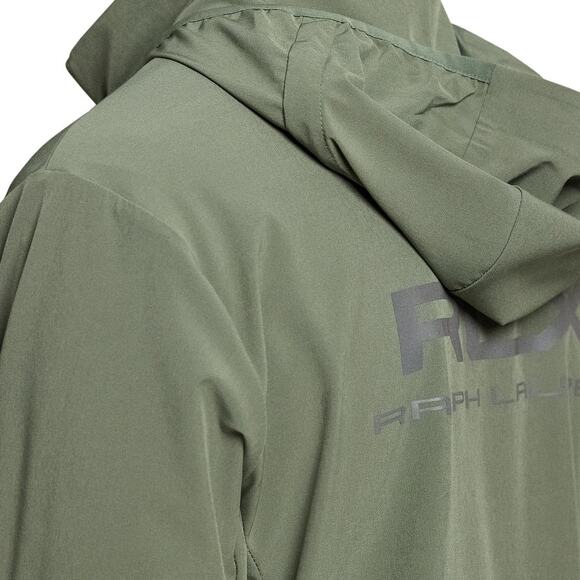 NEW RLX Ralph Lauren Green Lightweight Stretch Windbreaker Jacket Men’s XXL - Picture 2 of 13